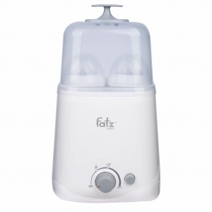 MÁY TIỆT TRÙNG HÂM SỮA ĐÔI 2 BÌNH CỔ RỘNG-THẾ HỆ MỚI DUO 1 FATZ FB3012SL (CÁI)
