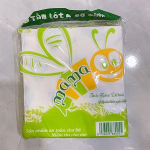 TẤM LÓT CHỐNG THẤM SƠ SINH 3 LỚP MAMA BEE 30 MIẾNG (GÓI)