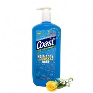 SỮA TẮM GỘI COAST HAIR AND BODY DUAL ACTION FORMULA WASH 946ML 0816559016573 (CHAI)
