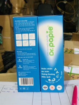 DUNG DỊCH XỊT MŨI NƯỚC MUỐI BIỂN DR. PAPIE (CHAI)