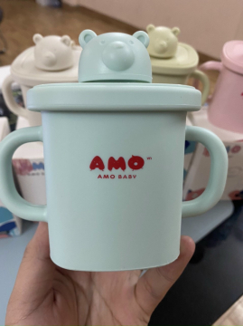 CỐC TẬP UỐNG AMO SILICON CÓ NẮP (CÁI)