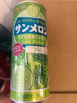 NƯỚC SODA SPARKLING VỊ DƯA LƯỚI LON 250G (LON)