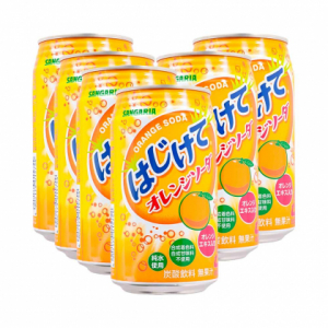 NƯỚC SODA SANGARIA HAJIKETE VỊ CAM 350GR LON 350GR (LON)